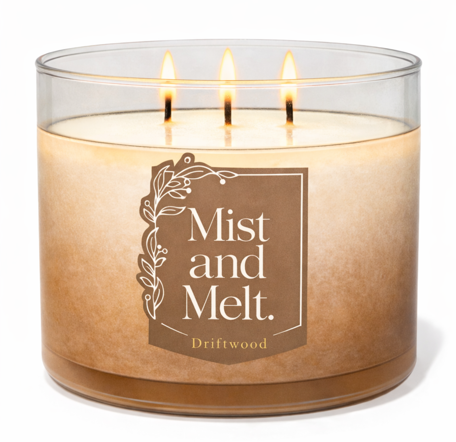 Driftwood — Triple Wick Candle